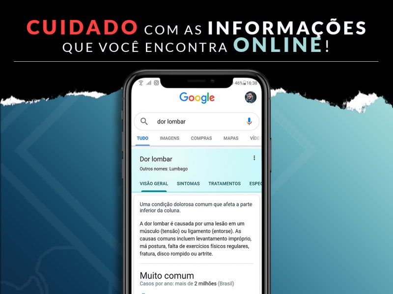 Cuidado com as informações que encontra online!